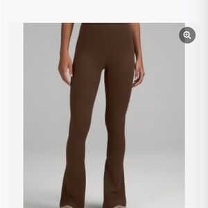 Lululemon align high rise flare pant Java